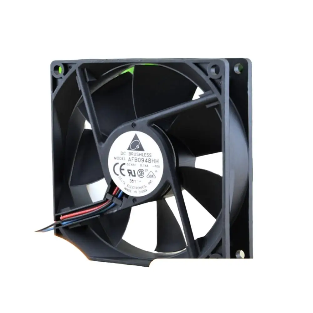 Para Delta 9025 48V 0.14A 9CM Ventilador de chasis AFB0948HH-R00 Servidores, equipos industriales y refrigeración de alto rendimiento - imagen 2