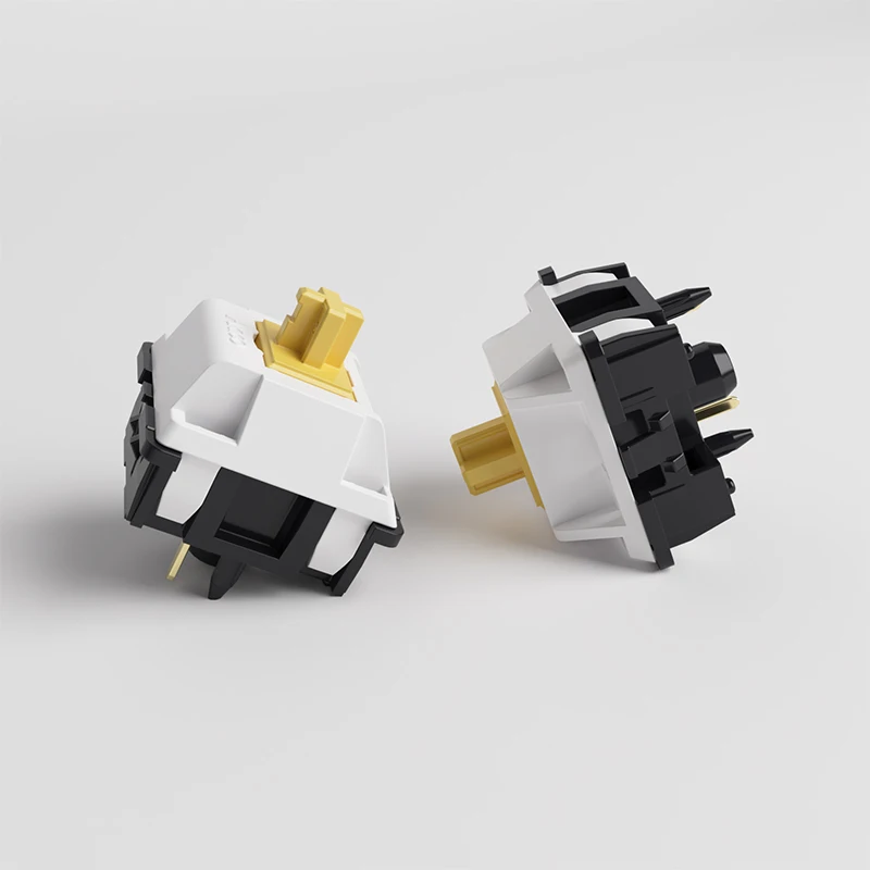 Akko Penguin Switch 5 pines 50 ± 5gf Interruptor silencioso táctil compatible con teclado mecánico MX (45 piezas) - imagen 5