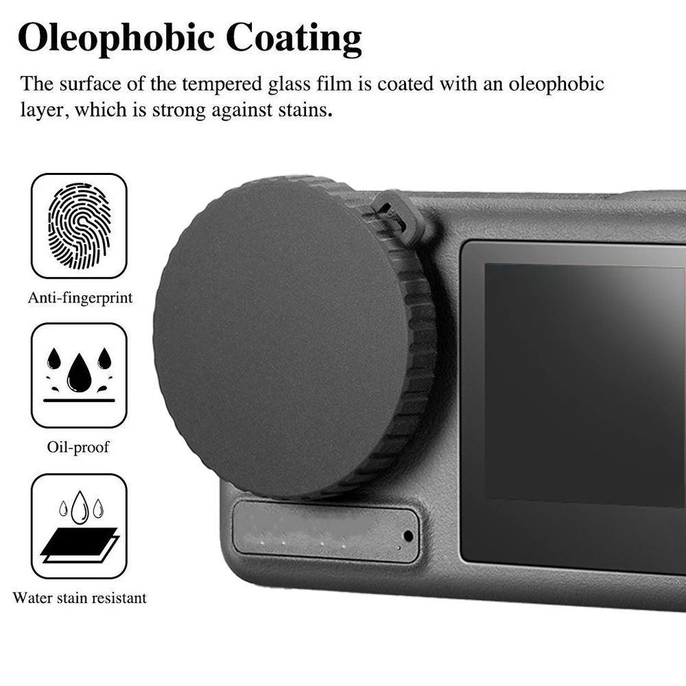 Funda protectora para DJI Osmo Action 5Pro 4 3, lente de cámara deportiva, tapas antideslizantes de silicona suave a prueba de polvo para DJI Action - imagen 4