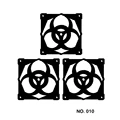 010 Fan Cover-3Pcs
