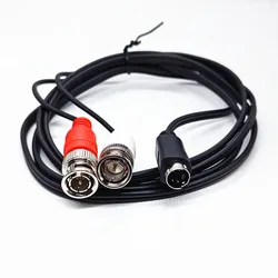 Adaptador Divisor Y S-Video Macho a 2xBNC Macho 4 Pines