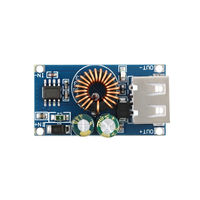 Módulo Conversor USB DC 12V 24V a QC3.0 Carga Rápida para Móvil - imagen 3