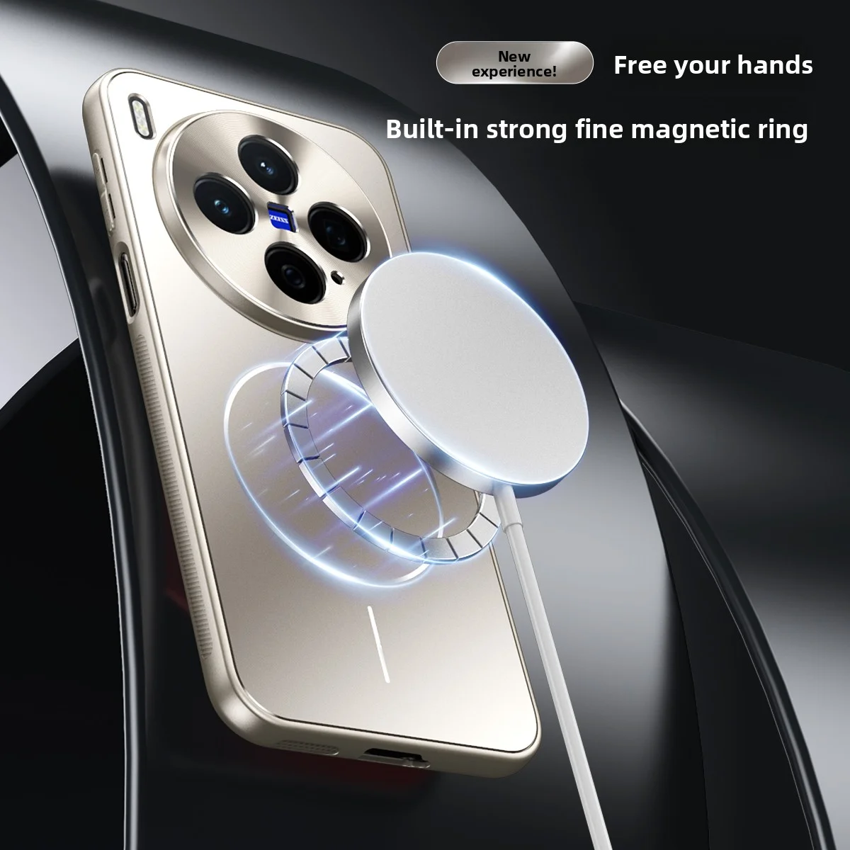 Para VIVO X300 Pro funda dura mate Magsafe carga inalámbrica cubierta protectora trasera para VIVO X300 X200 Pro Mini X200 Ultra Shell - imagen 3