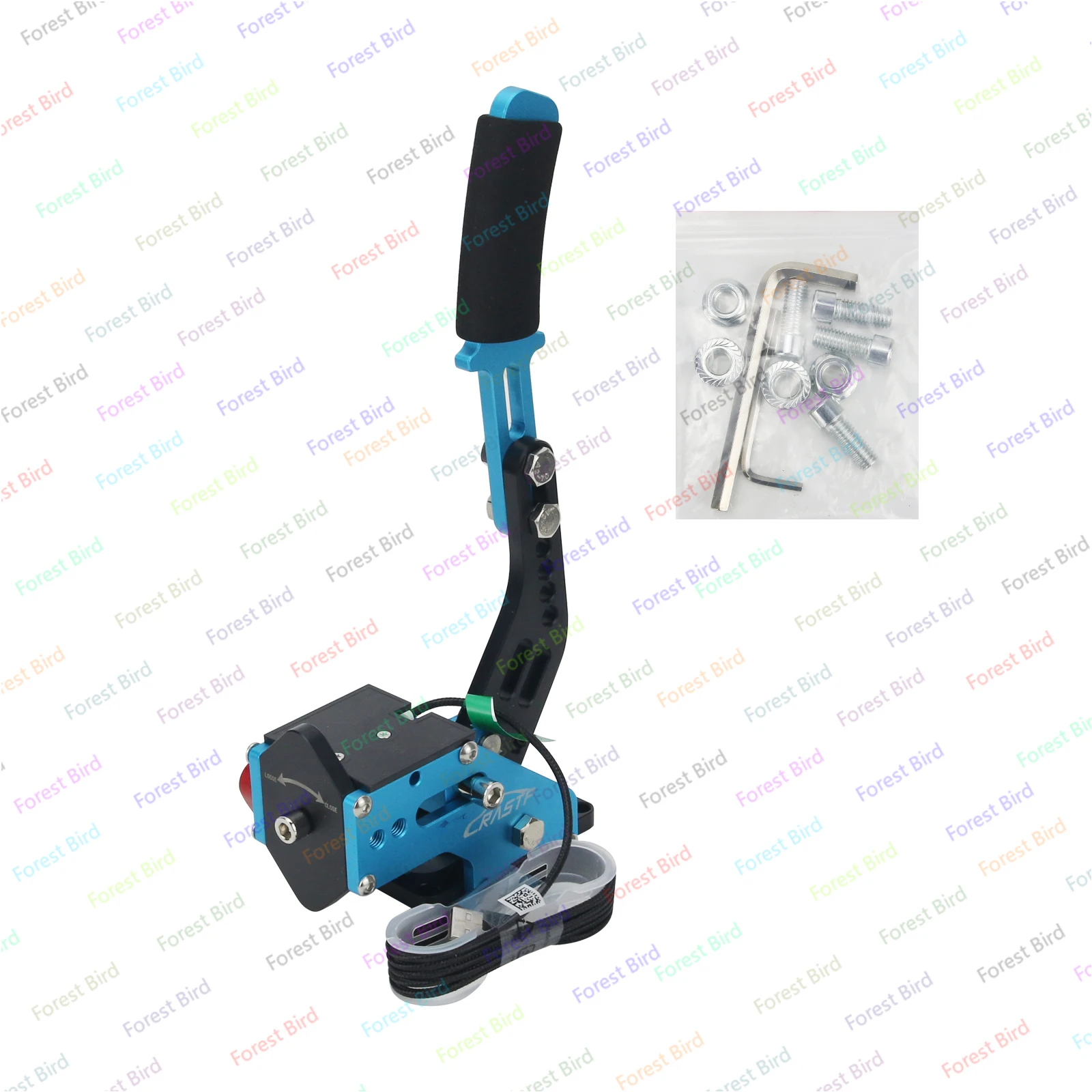 Sistema de freno de mano para juegos de carreras, dispositivo USB para Rally, Logitech G29/G27/G25 PC, Sensor Hall de 64 bits, SIM, T300, T500 - imagen 3