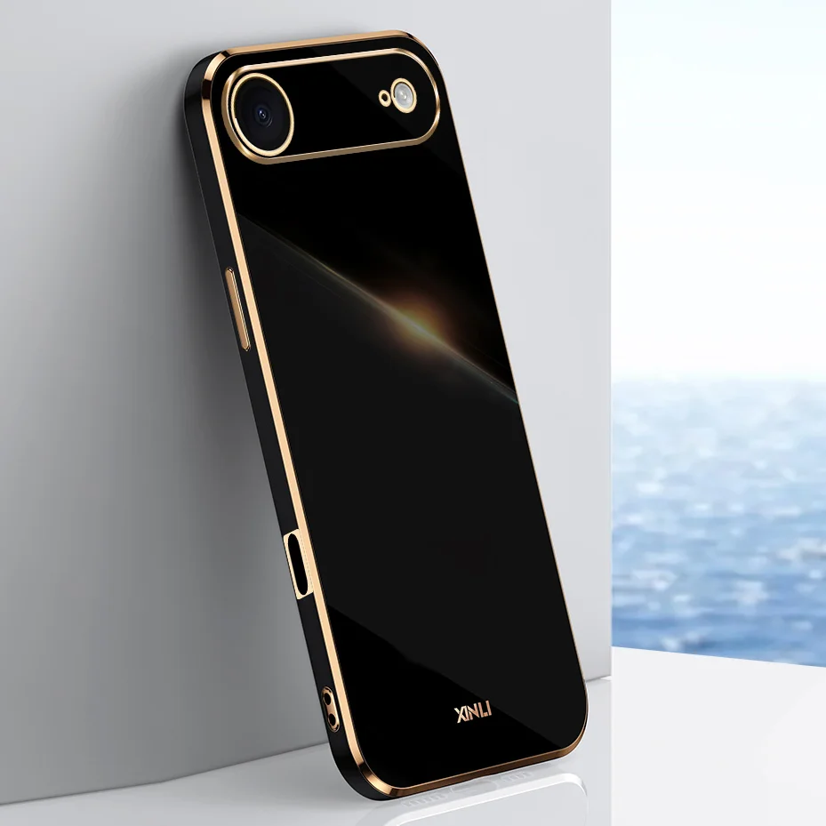 Para iPhone Air funda para iPhone Air funda protectora de cámara antihuellas de TPU suave de alta calidad