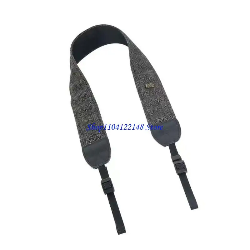 Correa cuello hombro universal P9FA para cámara DSLR reemplazo correa del cinturón suave