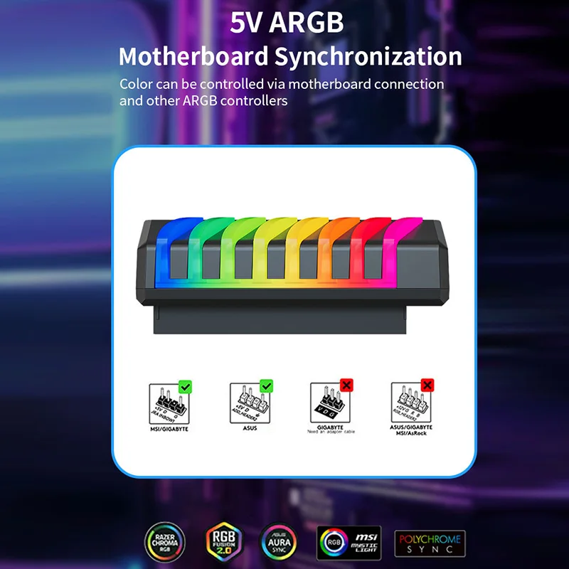 TEUCER-adaptador ARGB de 24 pines a 90 grados, Cable de fuente de alimentación de la placa base, accesorio de montaje Modular DIY, ATX, 24P-4 - imagen 5