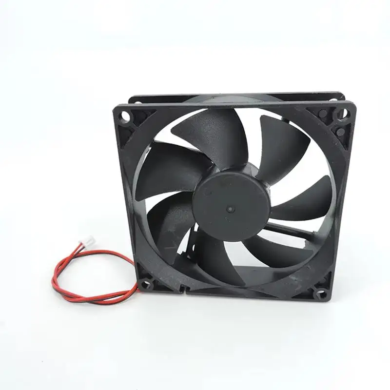 DC 2pin 9025 ventilador de escape de refrigeración DC 5v 12v 24v rodamiento de aceite caja de ordenador enfriador sin escobillas 90*90*25mm para secadora aspiradora B6 - imagen 5