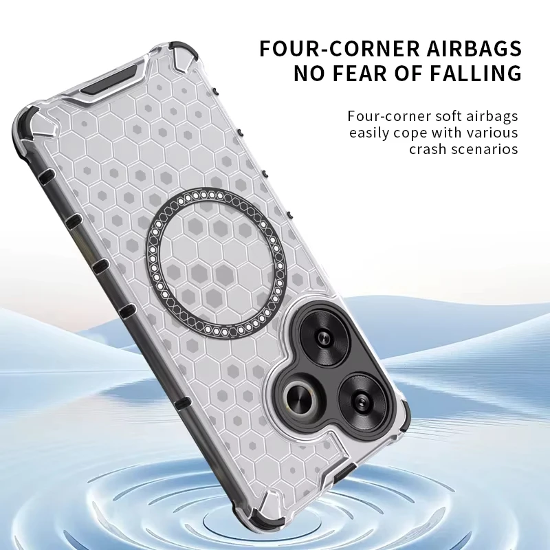 Para Samsung Galaxy S24 Plus 5g anillo magnético contraportada funda de teléfono anillo Magsafe lente de carga inalámbrica protege fundas a prueba de golpes - imagen 5