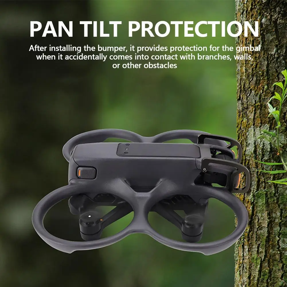 Parachoques Anticolisión de aleación de aluminio para Dron dji AVATA2, Protector de impacto, barra de protección de cardán, accesorios para Drones - imagen 4