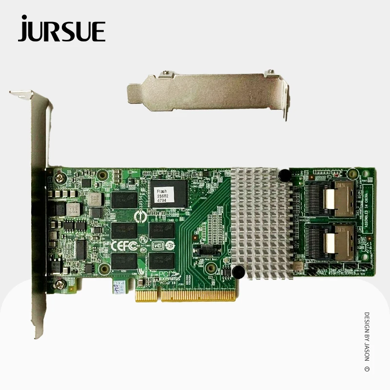 Tarjeta controladora LSI MegaRAID 9261-8i de 8 puertos PCI E 6 Gb/s SATA/SAS tarjeta expansora RAID