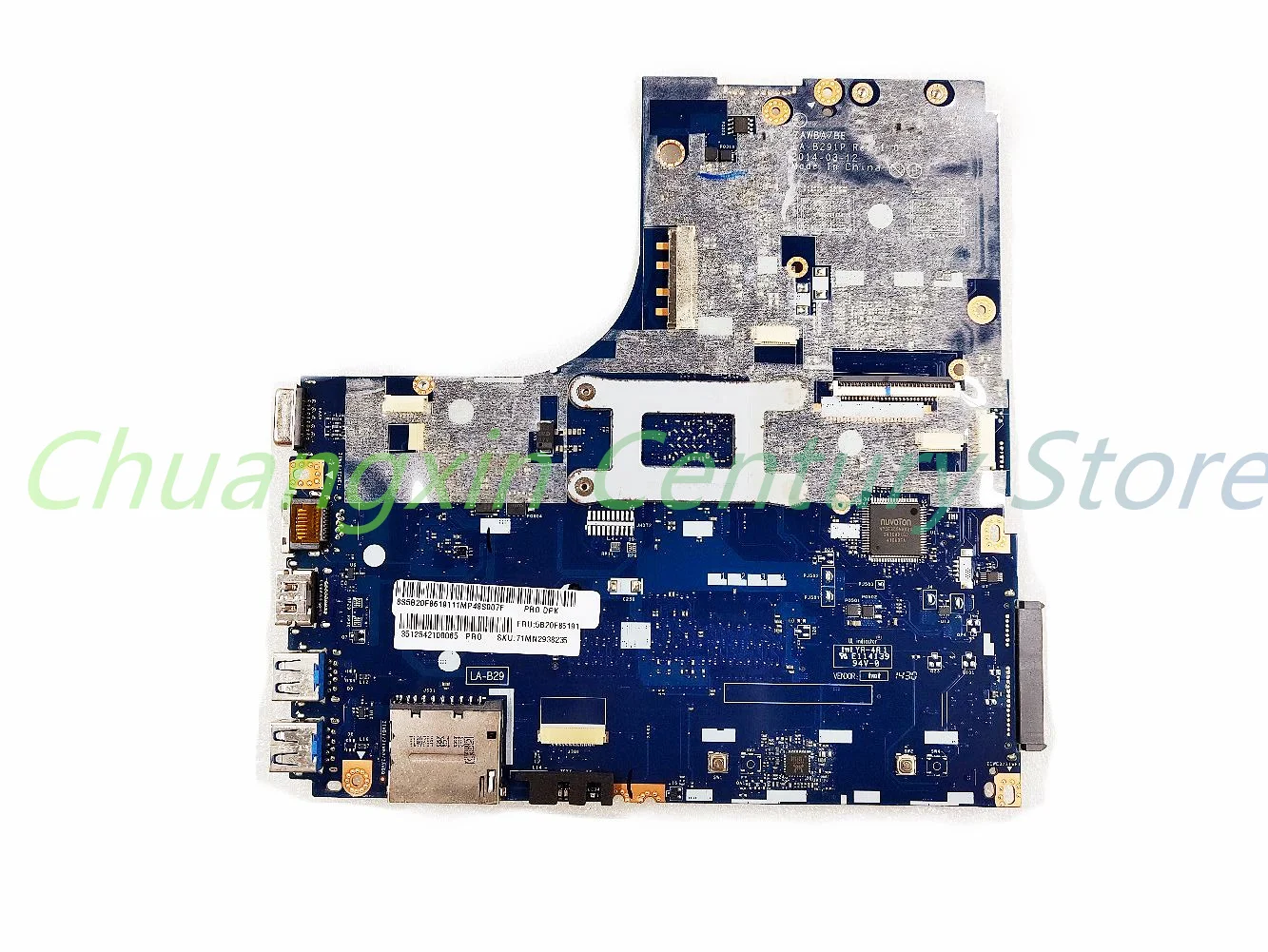 Para Lenovo Ideapad B50-45 placa base de computadora portátil LA-B291P con CPU E1-6010 A4-6210 A6-6310 A8-6410 UMA 100% probado completamente en funcionamiento - imagen 2