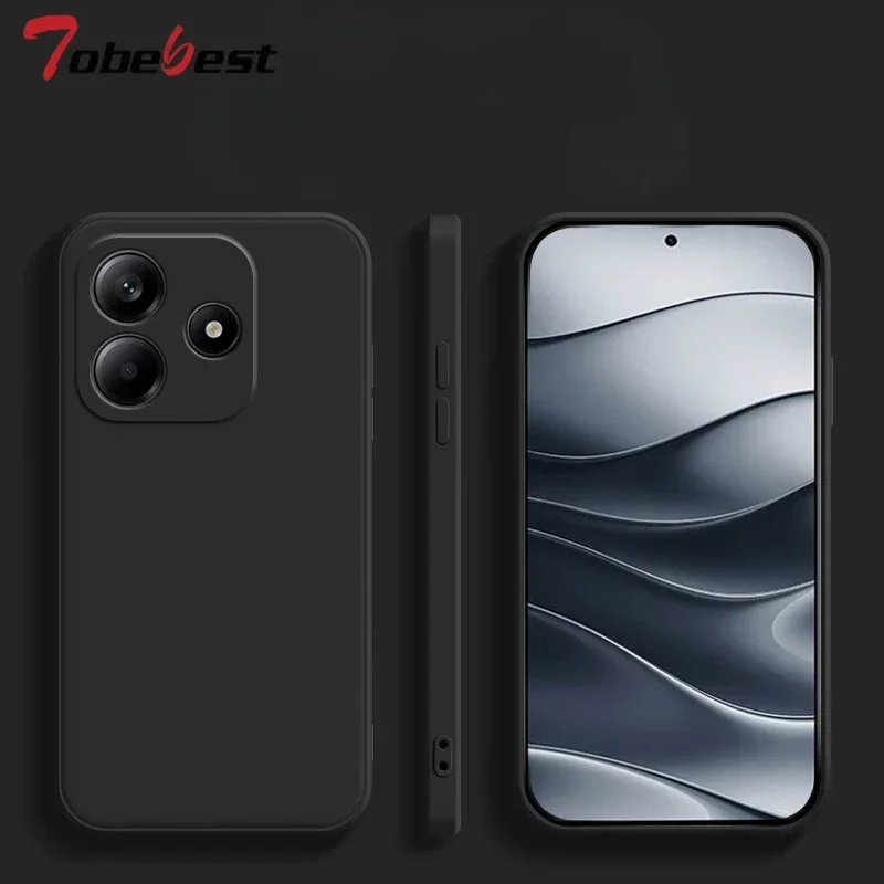Para Xiaomi Redmi Turbo 4 3 funda de silicona líquida cubierta trasera suave protectora a prueba de golpes - imagen 3