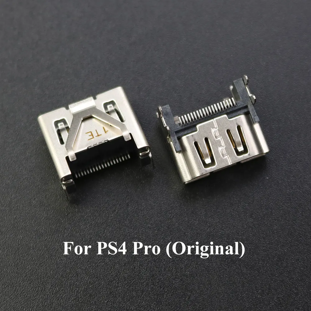 JCD, 1 pieza de repuesto, puerto compatible con HDMI, conector de interfaz Jack para consola PS5 PS4 Slim Pro PS3 - imagen 5
