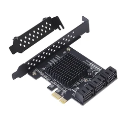 Controladora PCIe a SATA III 6 Gbps de Perfil Bajo