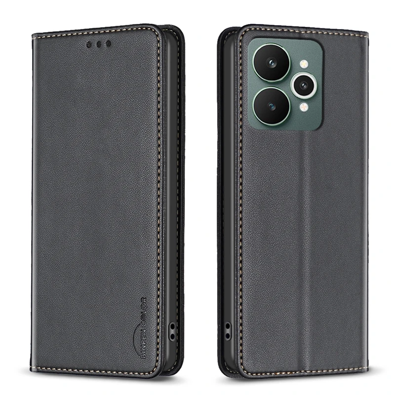 For Realme 15 Pro Case Magnetic Flip Phone Case on For Funda Oppo Realme 15 pro Leather Cover Realme15 15Pro Card Slots Etui - imagen 3