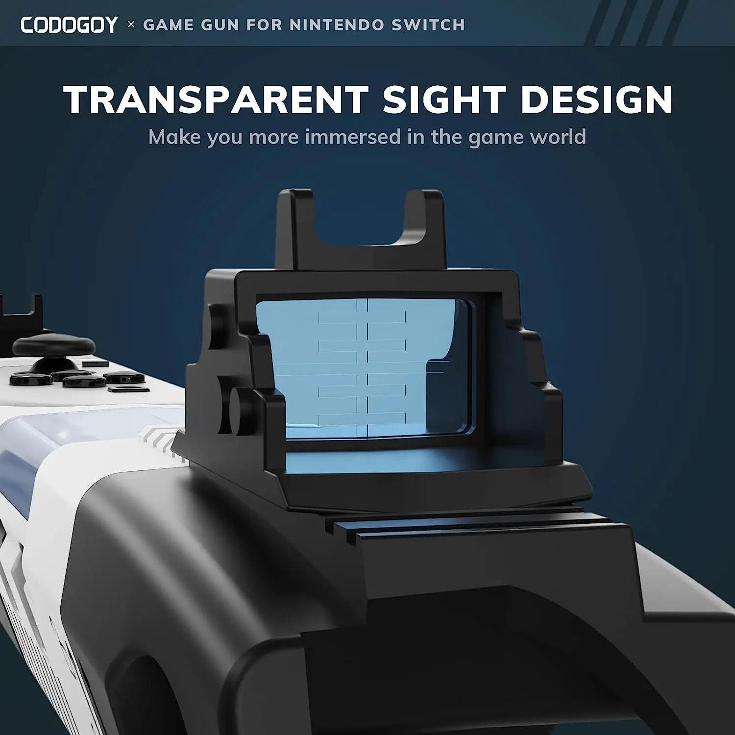 Controlador de pistola de juego de disparo Switch para Nintendo Switch/juegos de caza OLED pistola de Nintendo Switch - imagen 5