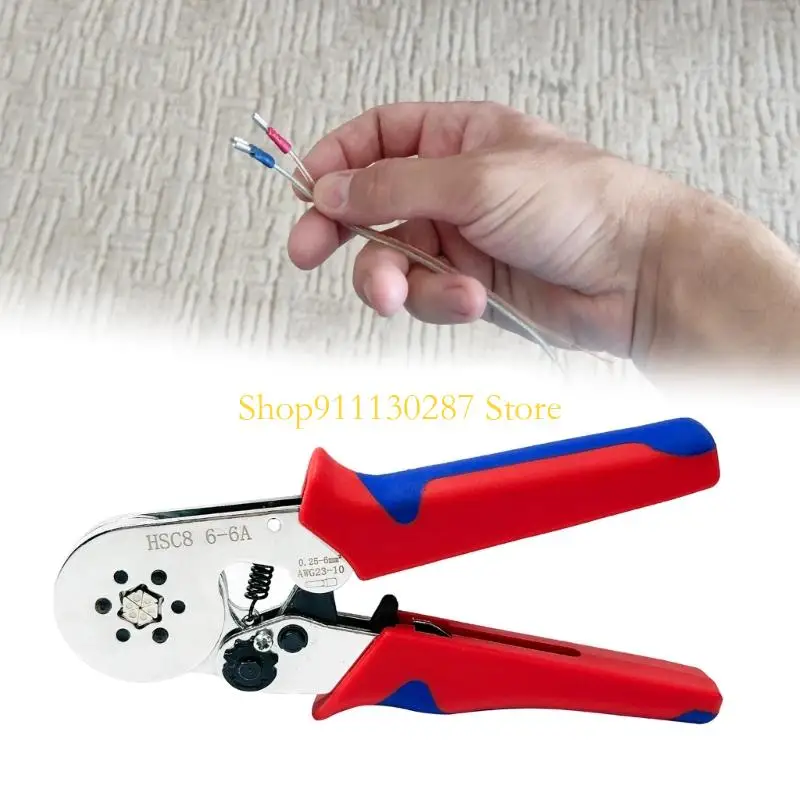 Engarzadora ergonómica J1HC, Control automático presión, prensadores para terminales VE - imagen 3