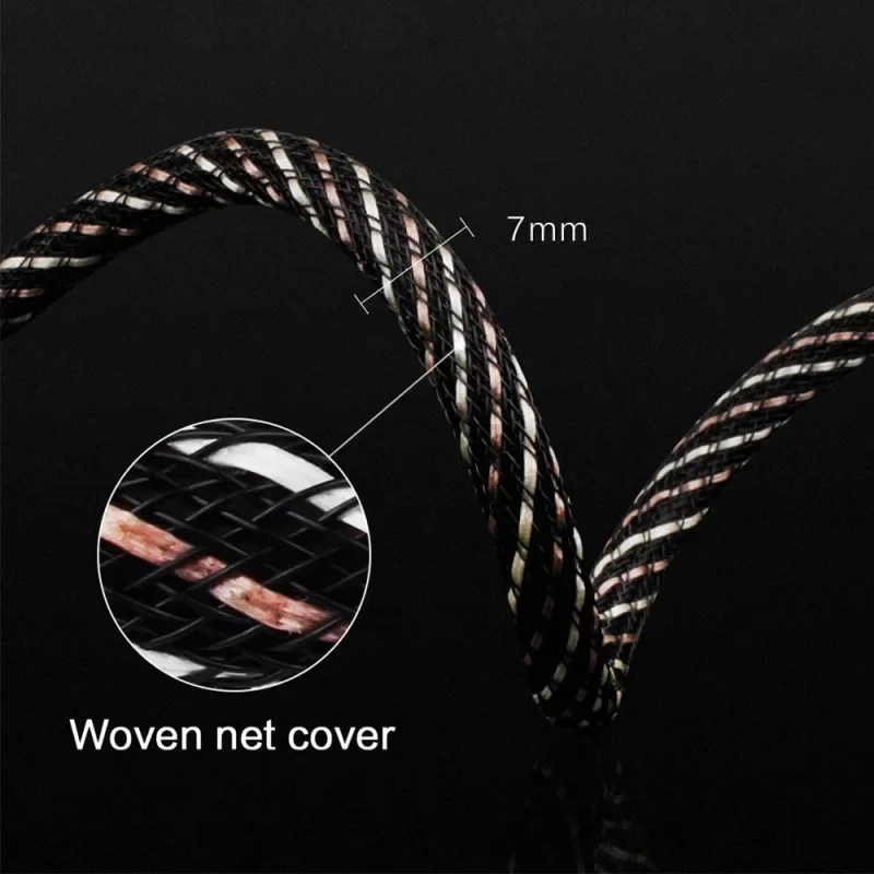 Cable RCA Cables de audio de alta fidelidad Conector de clavija de vídeo Cabo de alta gama para amplificador DAC DAP Electrónica de consumo chapada en oro - imagen 5