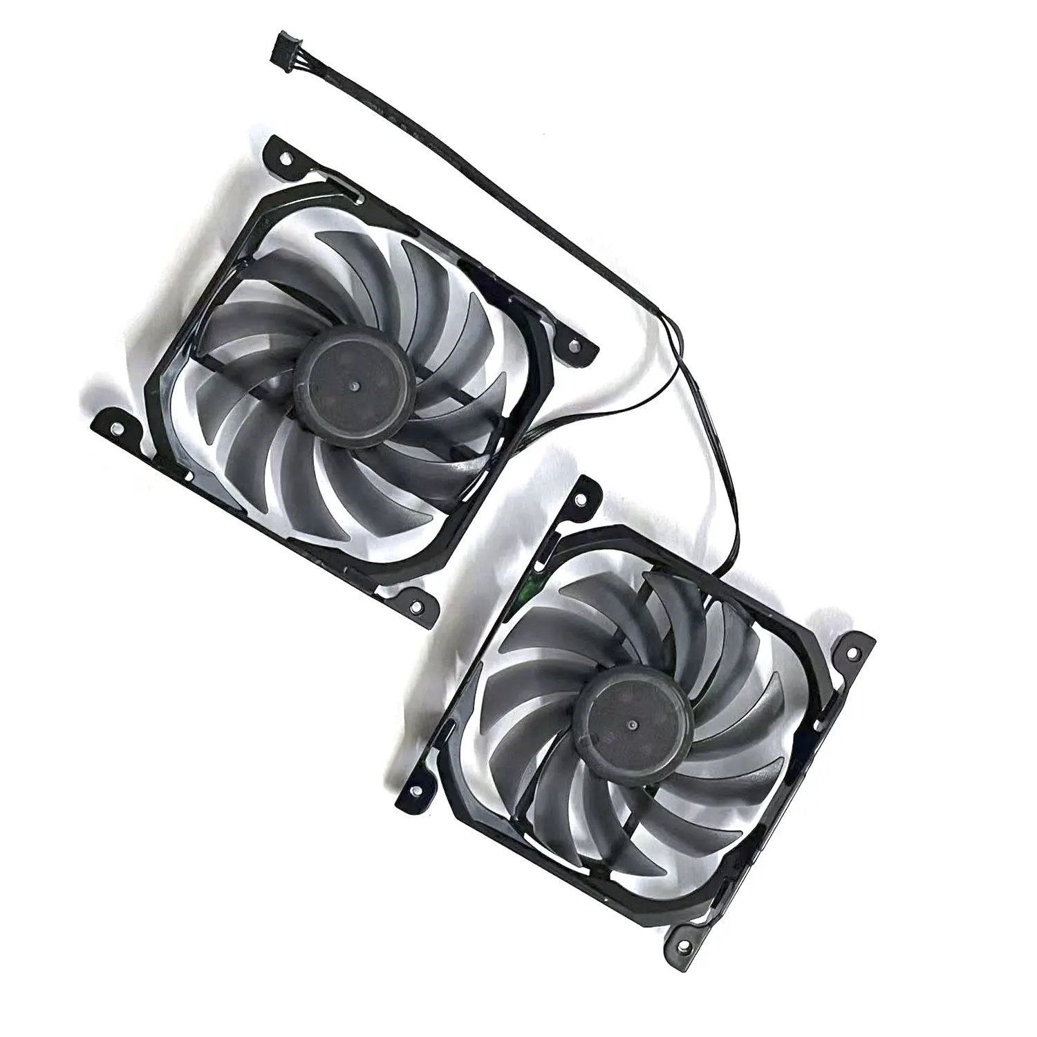 4PIN CF-12915S DC 12V 0.35A adecuado para INNO3D GeForce GTX 1070 1070Ti 1080 1080Ti P104-100 Twin X2 ventilador de repuesto - imagen 5