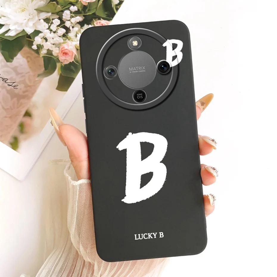 Nueva funda de teléfono con letras a la moda para Honor X9d, fundas de silicona suave a prueba de golpes para Honor X9d X 9D 5G, fundas de MTN-NX1, parachoques - imagen 2