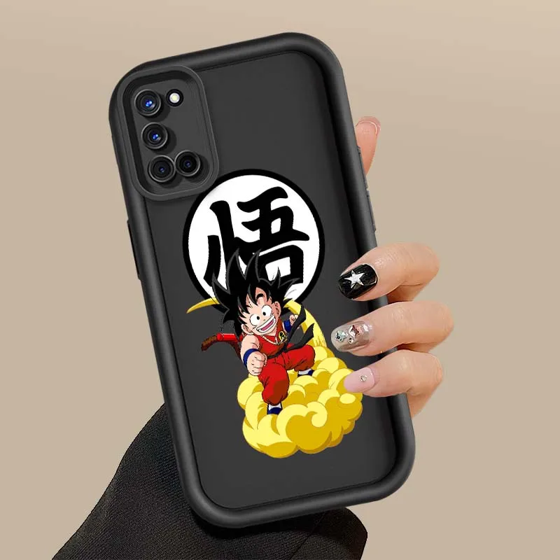 D-Dragon Ball lindo Goku para OPPO A96 A95 A92 A77 A74 A73 A72 A58 A57 A55 A54 A53 A52 funda de teléfono con escalera ocular - imagen 3