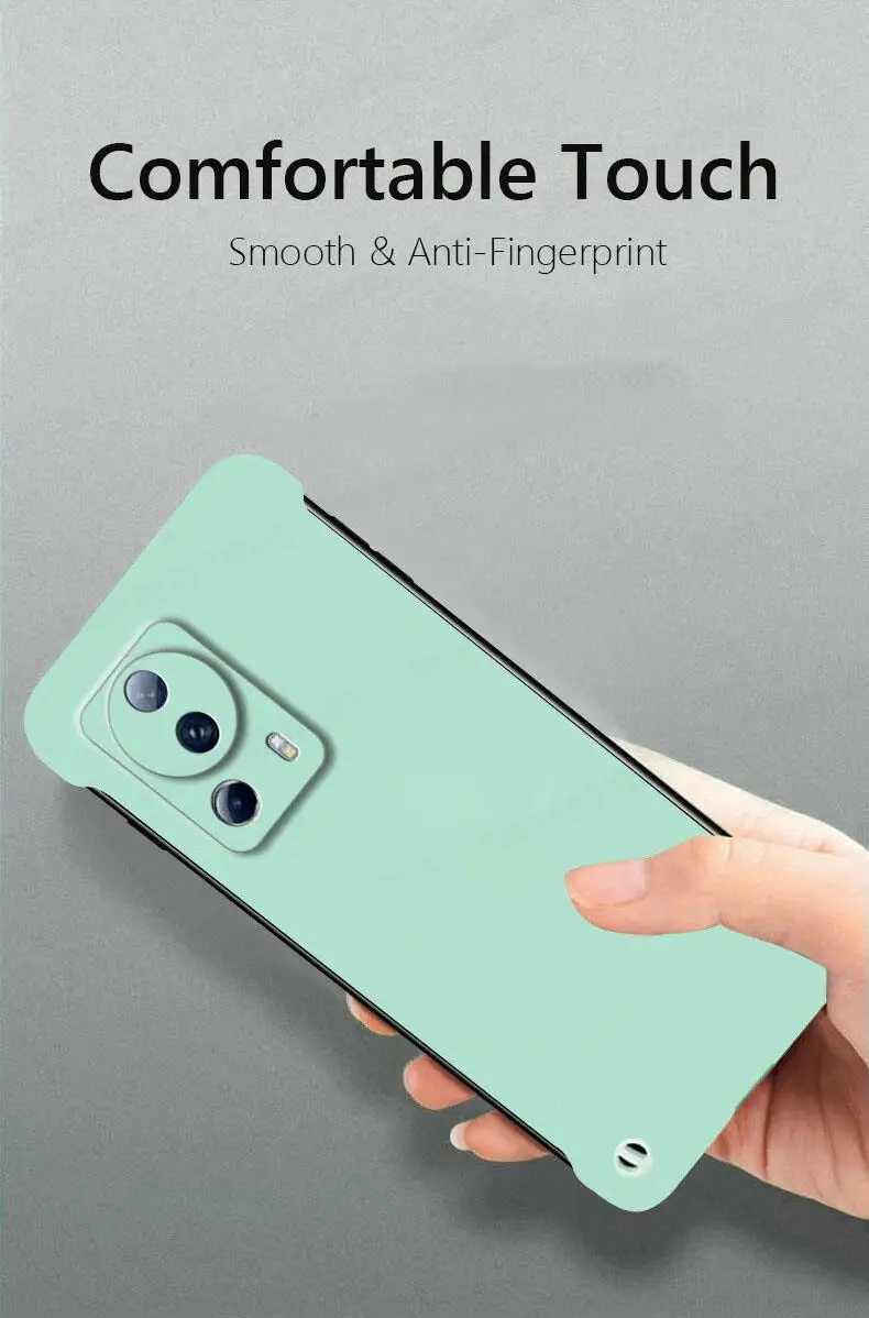 Para Xiaomi 14 Pro 13 Lite funda delgada sin marco mate dura PC contraportada para Xiaomi Mi 13 Pro 13 Ultra 13 Lite CIVI 3 Shell - imagen 2