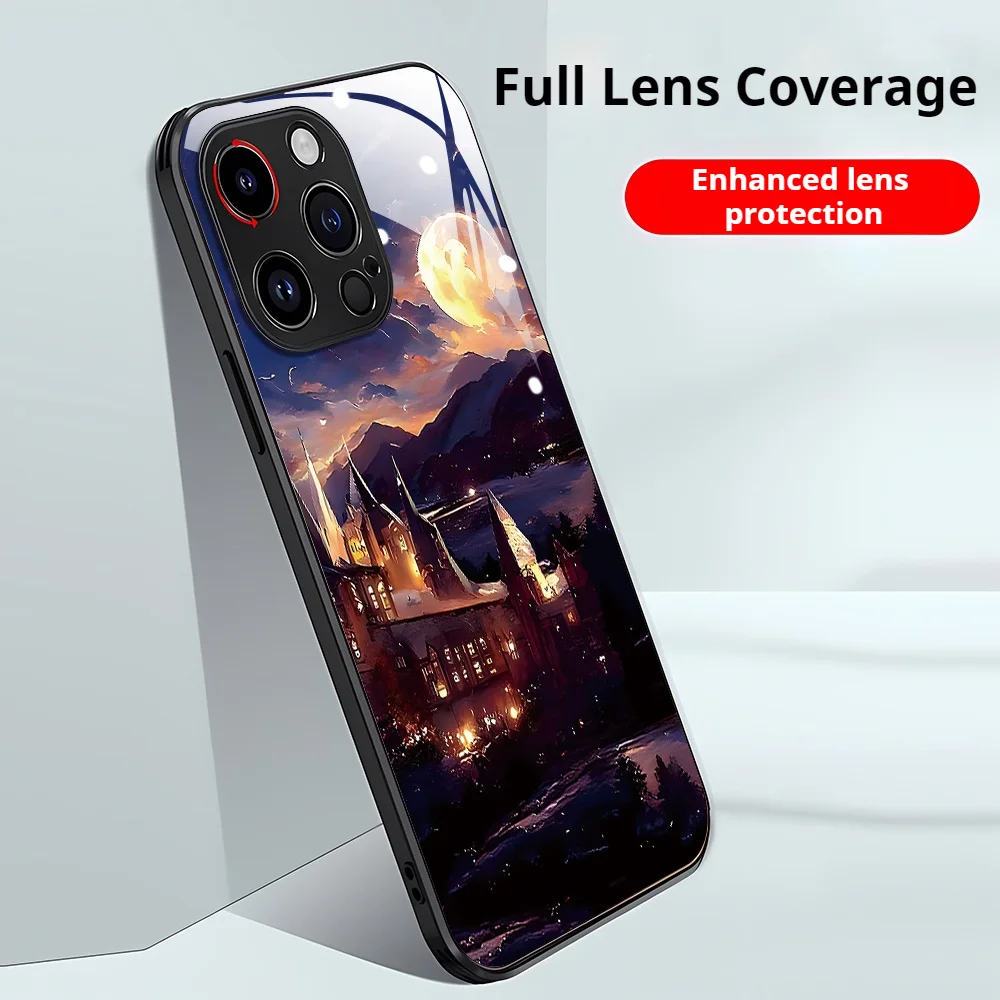 Funda de teléfono de vidrio templado para Samsung A56 5G A55 A54 A17 A16 A15 A36 A14 A34 A52 A53 A13 A12 A22 A24 A25 A23 A32 A33 A51 - imagen 2