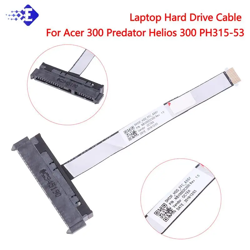 Cable flexible conector para Acer Nitro 5, AN515-51, AN515-52, AN515-53, N18C3, N17C1, disco duro SATA, HDD, SSD