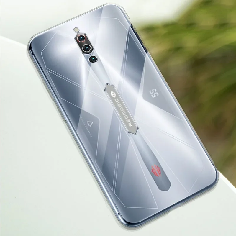 Funda transparente de TPU para teléfono móvil, carcasa suave de silicona para ZTE Nubia Red Magic 6 Pro 6R, Red Magic 5 5S Mars - imagen 3