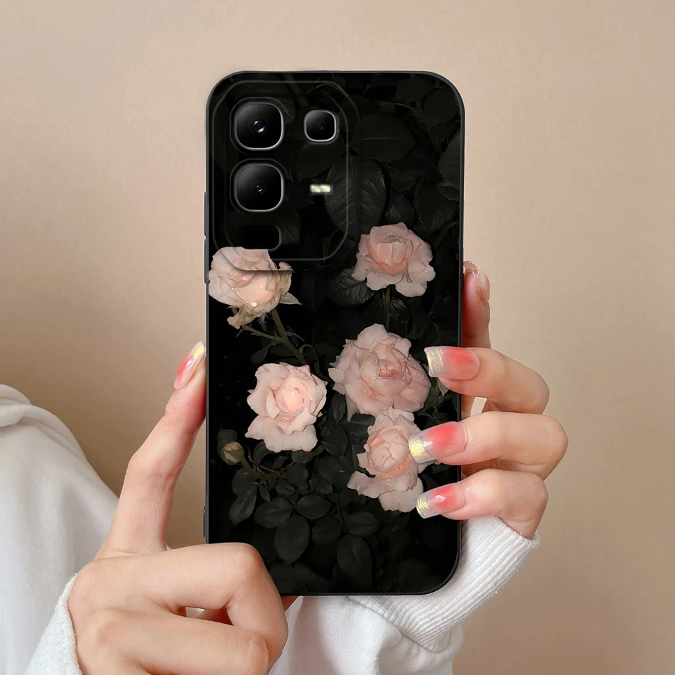 Para Infinix Note 50 Pro Plus funda de teléfono Simple creativo protección completa contraportada para Infinix Note 50X carcasa ligera - imagen 5