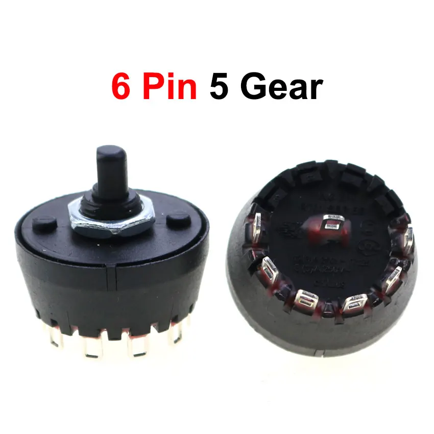 6 Pin 5 Gear