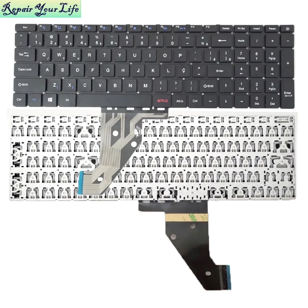 Teclado PT-BR Brasil para Compaq presario cq-29 CQ29, multiláser Ultra UB520, UB521, UB522, Notebook, Portugués