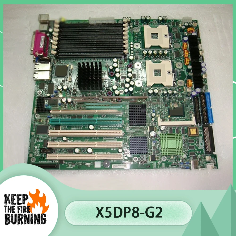 Placa base del servidor 604 Interfaz 533 Frecuencia externa X5DP8-G2 - imagen 3