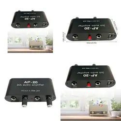 AP20 Amplificador Hi-Fi Estéreo con Entrada Equilibrada XLR