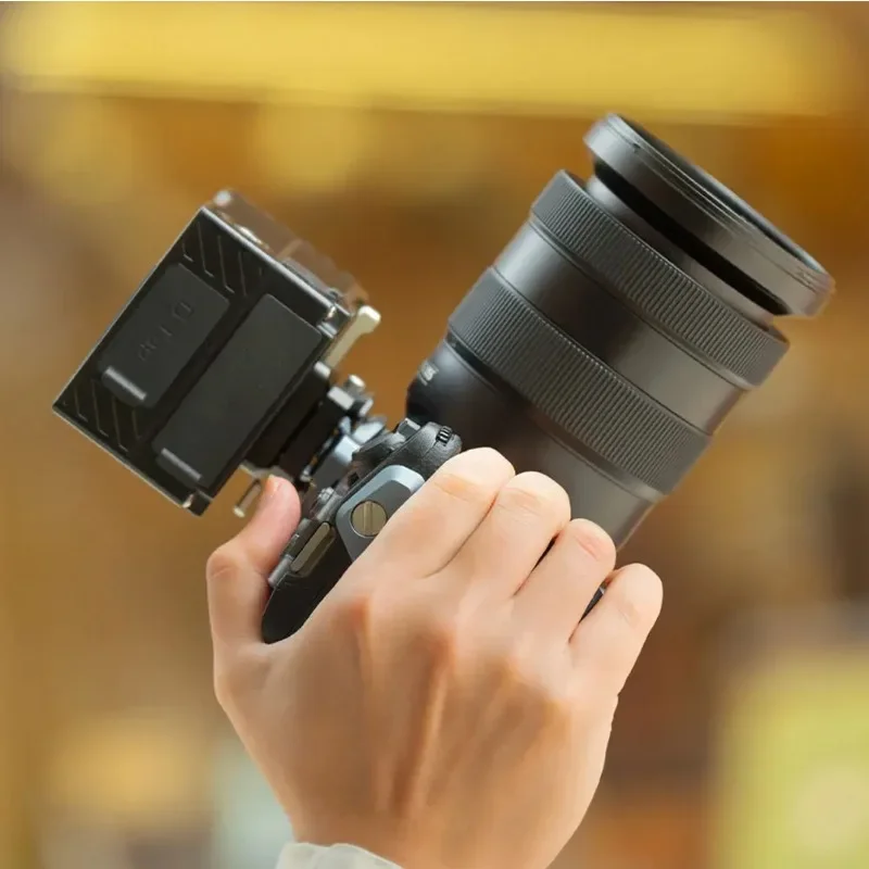 FALCAM F22, instalación rápida, tablero colgante giratorio con puerto en V, piezas de montaje de batería para disparo en vivo, accesorios universales para cámara - imagen 5