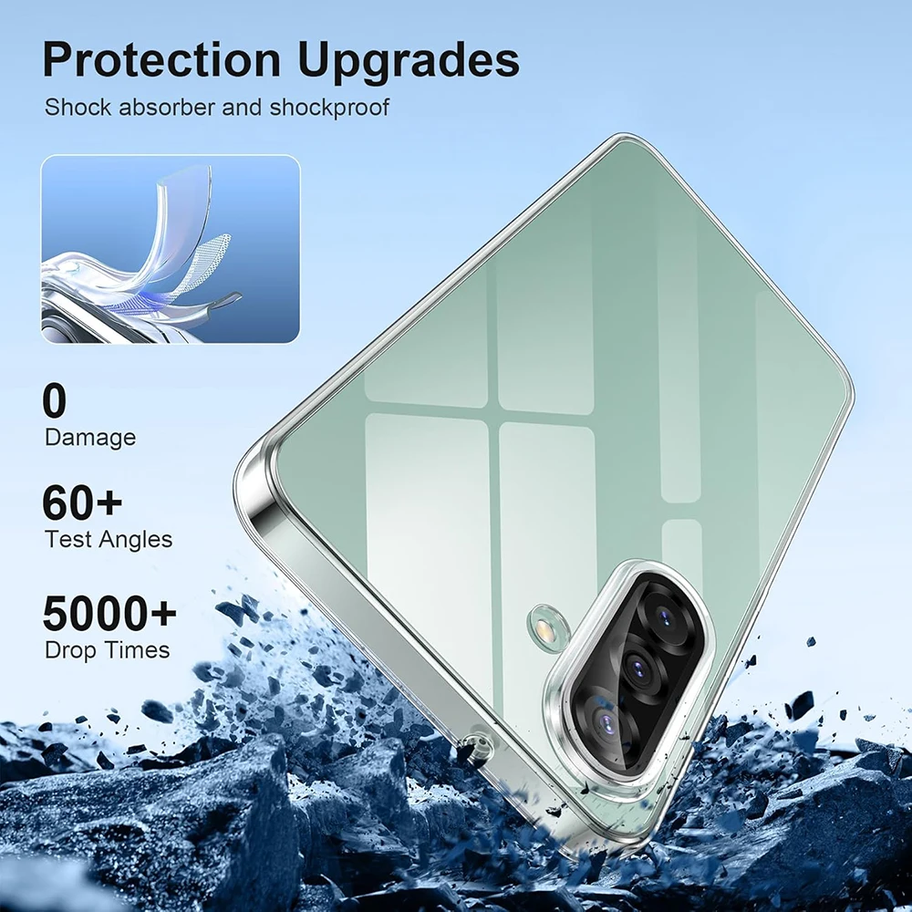 Funda de teléfono suave transparente de silicona ultrafina para Samsung Galaxy A56 A55 A54 A53 A52 A52s A51 A50 4g 5g carcasa trasera transparente - imagen 5