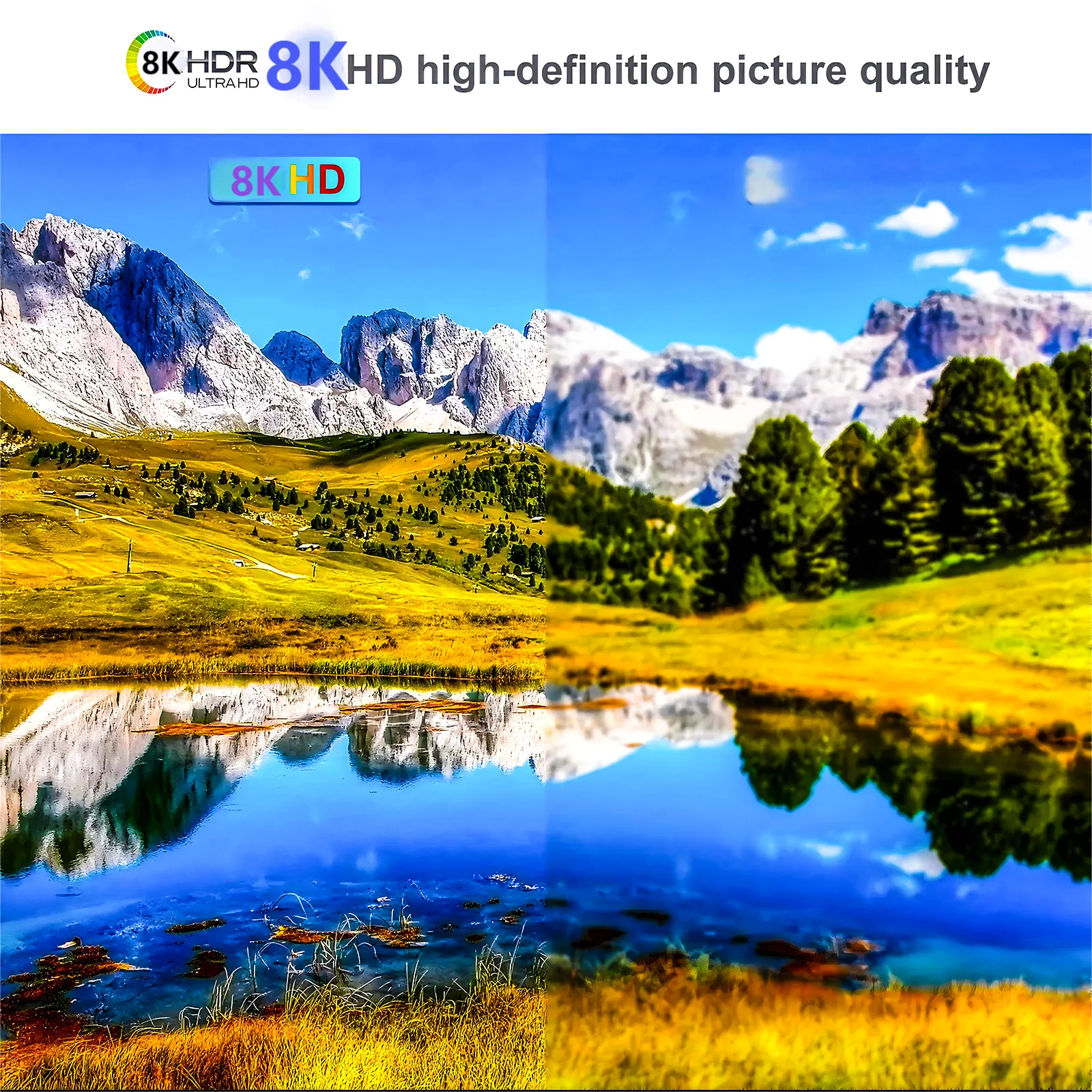 MXQ Pro Caja de TV inteligente Android12 8K con H3 2.4/5G Doble WIFI 3D Reproductor multimedia de video Cine en casa TV Para decodificador 2025 - imagen 2