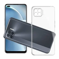 Funda transparente TPU para OPPO F17 Pro, ultrafina y antigolpes
