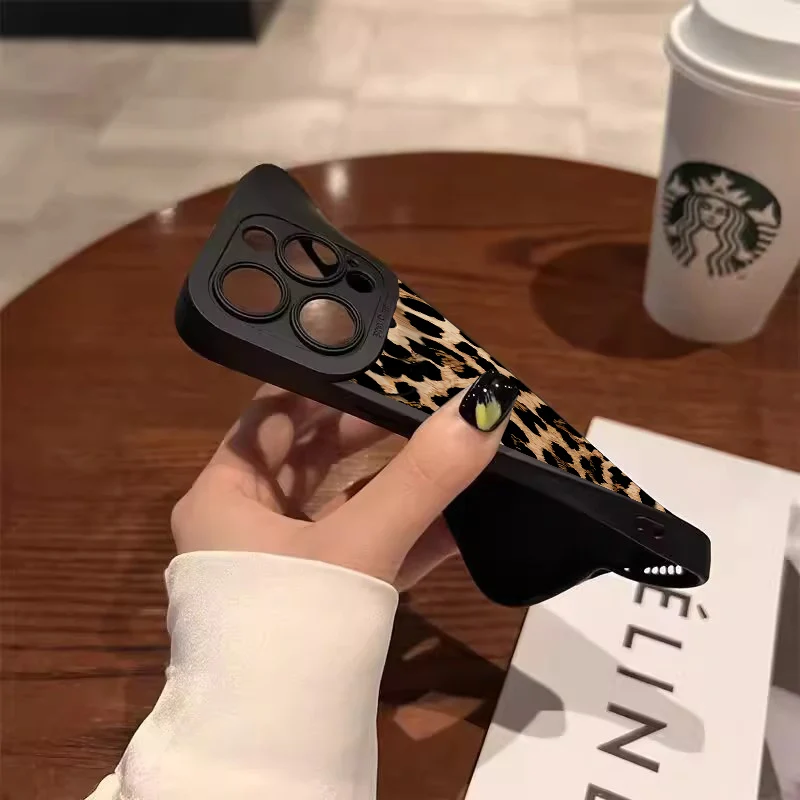 Funda blanda de leopardo Animal para Xiaomi Redmi Note 14 13, fundas para Redmi Note 12 Pro Plus 5G 12S 11S 11 10S 10 12C 13C 14C 4G - imagen 5