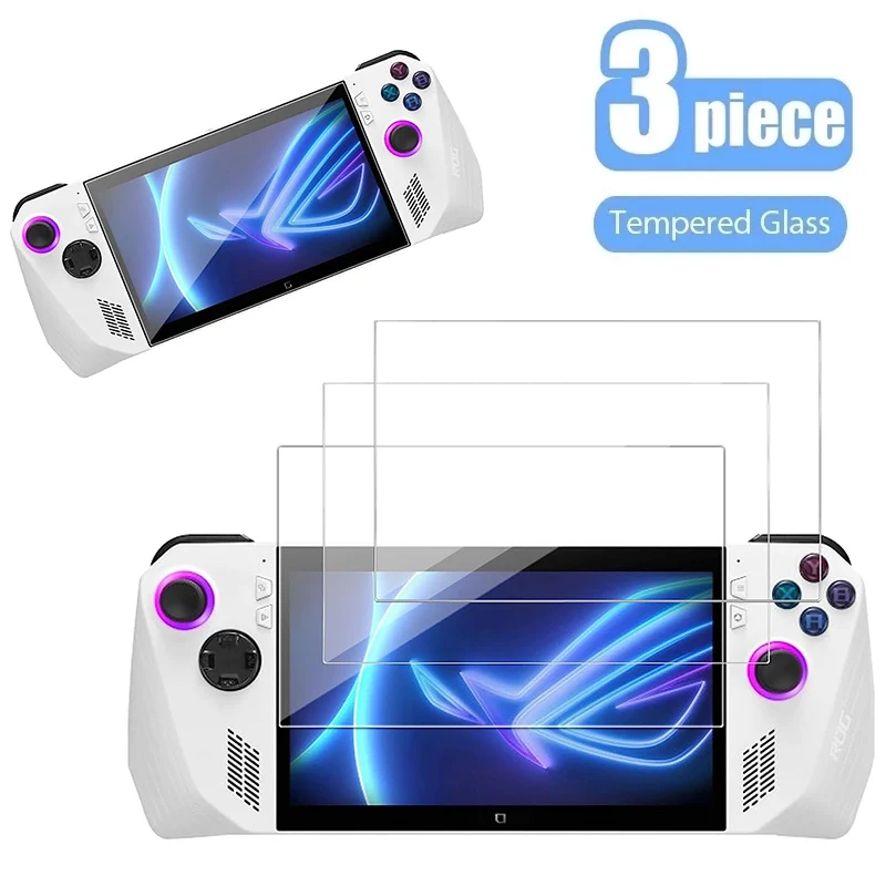 Vidrio templado de alta calidad para Asus ROG Ally, película protectora HD antiarañazos para accesorios de consola de juegos Asus ROG Ally - imagen 2