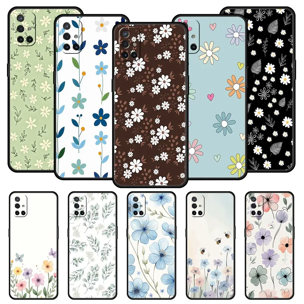 Funda de teléfono elegante con flores para OnePlus 15 13 12 11 10 9 8 13T 10T 7T Pro 13R 12R 9RT 8T Nord 4 N200 2T CE 2 3 5G Lite