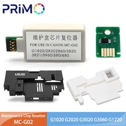 Kit Mantenimiento Canon G-Series – Chip Reset Almohadilla Tinta