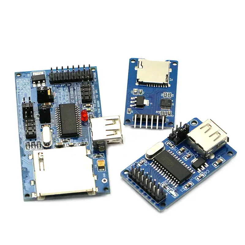 Módulo lector de adaptador de tarjeta Micro SD SDHC TF, pines soldados con interfaz SPI, Chip de conversión de nivel Compatible con Arduino Raspber - imagen 5