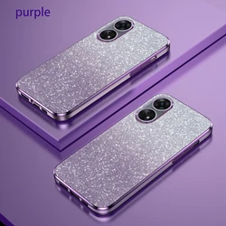 OPPO Reno 10 Pro Funda Silicona con Purpurina Degradada - Lujo
