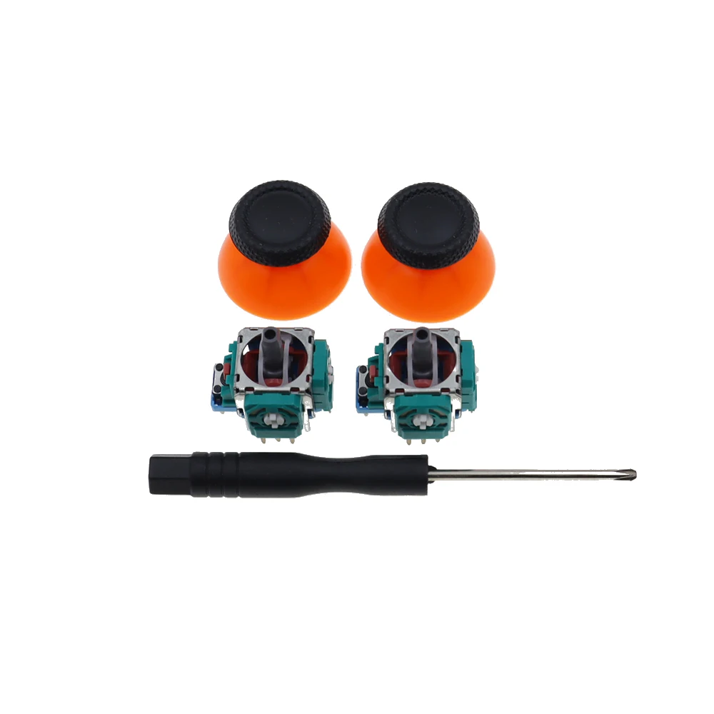 1 Juego de Joysticks de repuesto para controlador PS5, 2K3 Ohm, palo analógico, Kit de piezas de reparación de palanca de mando 3D - imagen 3