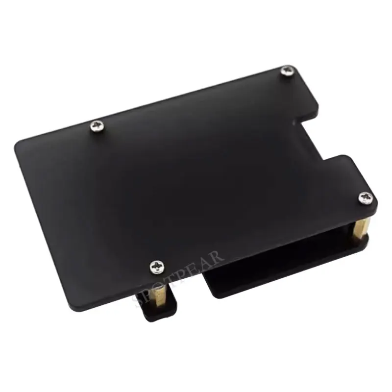 Caja Acrílica RDK X5 Chasis negro con orificios de disipación de calor - imagen 4