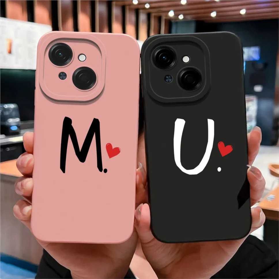 Funda de teléfono para Tecno Spark Go 1, cubierta protectora de lente de silicona suave estilo letra X & s simplificada para Tecno Spark Go1 - imagen 2