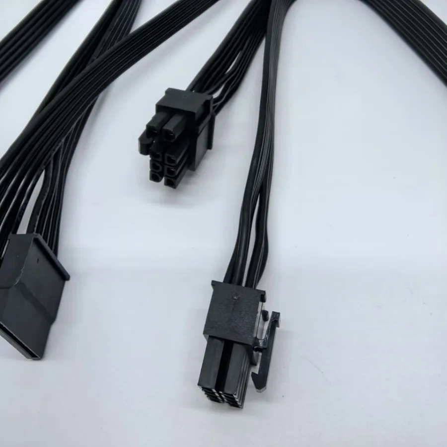 Cable de alimentación SATA IDE Molex de 8/6P a GPU8(6 + 2)pin CPU8pin(4 + 4pin) para módulo Gigabyte Zhansheng 2 P750GM P850GM P1000GM - imagen 3
