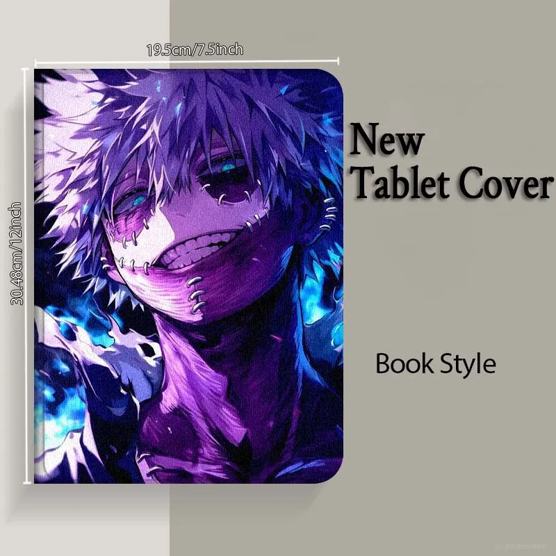 Toya Todoroki Dabi para Huawei Honor Tab Magic Pad GT 6 X9 X8A X8 V8 V7 9 8 2 3 13,3 10 12,1 Pro pulgadas funda para tableta - imagen 5